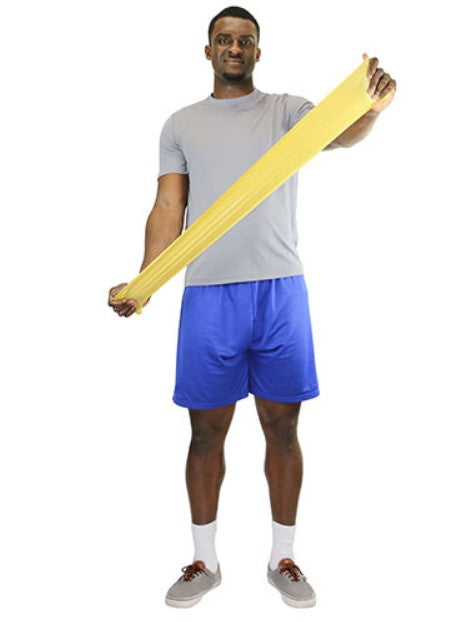 CanDo Latex Free Exercise Band 25 Yard Dispenser