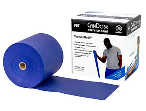 CanDo Latex Free Exercise Band 25 Yard Dispenser