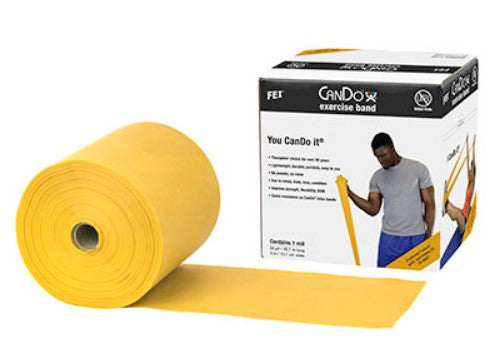 CanDo Latex Free Exercise Band 25 Yard Dispenser