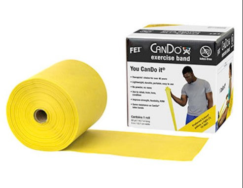 CanDo Latex Free Exercise Band 25 Yard Dispenser