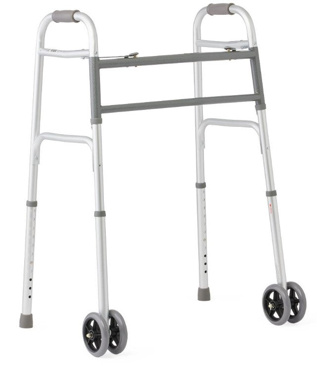 Adult Bariatric Folding Walker (Single)